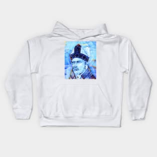 St. Augustine Portrait | St. Augustine Artwork | St. Augustine  Painting 14 Kids Hoodie